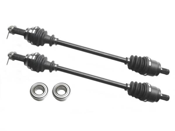 ATV Parts Connection - Precision Rear CV Axles & Bearings for Honda Pioneer 700 & 700-4 2014 Left & Right Quality Tested Heat-Treated 4140 Chromoly Steel Exact Fit ATVPC