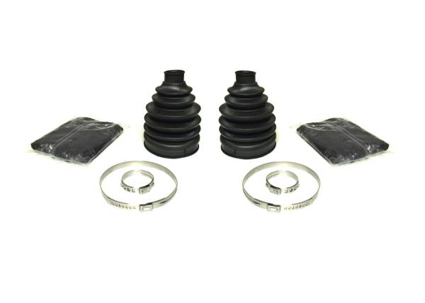 ATV Parts Connection - CV Boot Kits for Suzuki King Quad EPS 500 750 2009-2012 Front Outer Abrasion Resistant Heavy Duty Thicker Gauge Enhanced Rigidity Quality Grease Complete Kit ATVPC