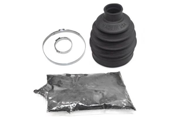ATV Parts Connection - CV Boot Kit for Suzuki King Quad EPS 500 & EPS 750 2009-2012 Inner Abrasion Resistant Heavy Duty Thicker Gauge Enhanced Rigidity Quality Grease Complete Kit 156-3 ATVPC