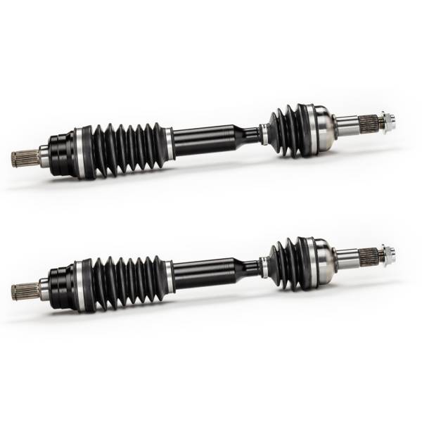 MONSTER AXLES - Monster XP Series Rear CV Axles for Yamaha 28P-2530V-10-00 Left & Right Telescoping Built Tough 4340 Chromoly Steel Direct Fit Factory Length with 4" of Travel