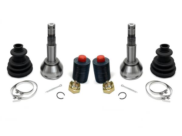 ATV Parts Connection - CV Joint Kits for Cub Cadet Volunteer 4x4 2006-2009 Upper or Lower Set of 2 Front Precision Machined Heat-Treated Smooth Articulation Quality Grease ATVPC