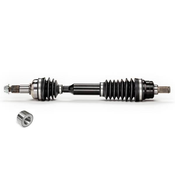 MONSTER AXLES - Monster XP Series Rear CV Axle & Brg for Yamaha 28P-2530V-10-00 Telescoping Built Tough 4340 Chromoly Steel Direct Fit Factory Length with 4" of Travel