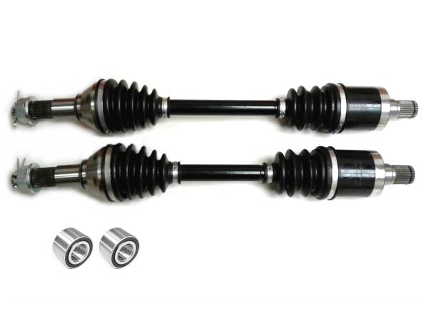 ATV Parts Connection - Precision Rear CV Axles & Bearings for Can-Am 705501897 705501898 Left & Right Quality Tested Heat-Treated 4140 Chromoly Steel Exact Fit ATVPC