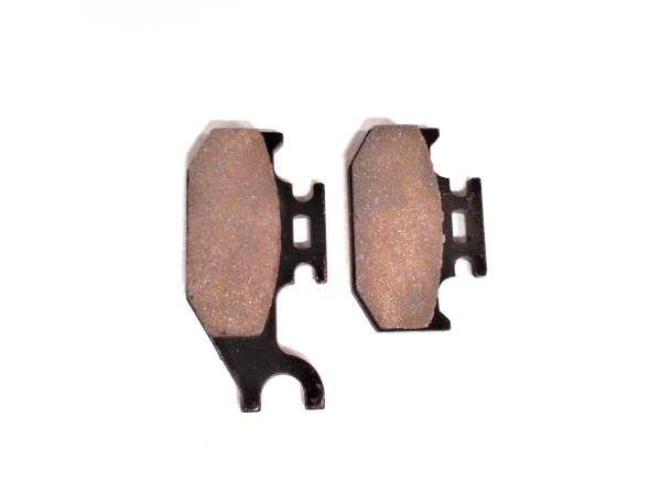 MONSTER AXLES - Monster Performance Rear Brake Pads for Yamaha 5GH-W0046-10-00 Grizzly Kodiak Wolverine Quiet Braking Low-Dust All-Weather Quality Tested