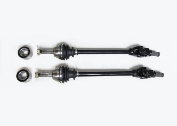 ATV Parts Connection - Precision Front CV Axles & Bearings for Polaris Ranger 500 & Series 10/11 2002-2005 Left & Right Quality Tested Heat-Treated 4140 Chromoly Steel Exact Fit ATVPC