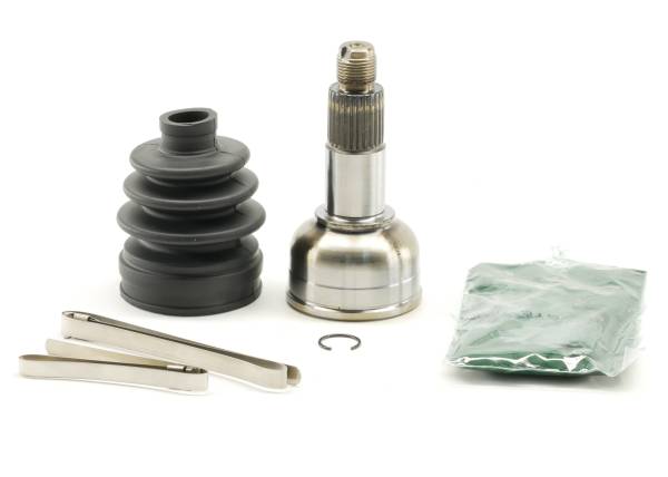 ATV Parts Connection - CV Joint Kit for Yamaha Grizzly 550 & 700 2007-2014 Front or Rear Outer Precision Machined Heat-Treated Smooth Articulation Quality Grease ATVPC