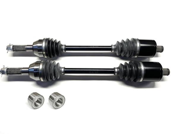 ATV Parts Connection - Precision Rear CV Axles & Bearings for Polaris Ranger 570 570 Crew & 'Full-Size' 2019 Left & Right Quality Tested Heat-Treated 4140 Chromoly Steel Exact Fit ATVPC