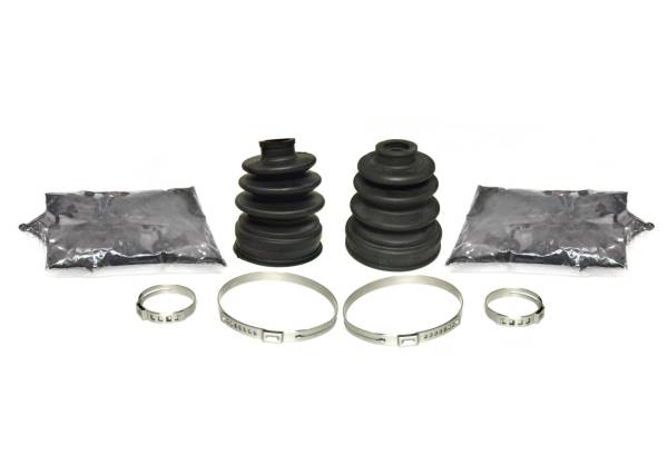 ATV Parts Connection - CV Boot Kits for Honda ACTY HA4 1990-1998 Rear Inner & Outer Abrasion Resistant Heavy Duty Thicker Gauge Enhanced Rigidity Quality Grease Complete Kit ATVPC