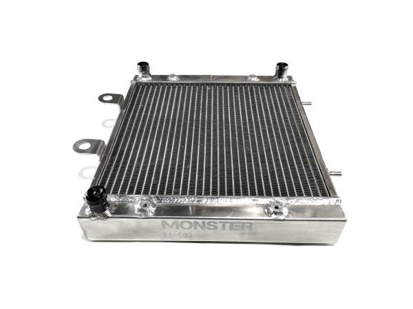 MONSTER AXLES - Monster Performance Radiator for Polaris 1240520 1240152 All Weather Corrosion Resistant Quiet Operation Lightweight 3003 Aluminum Alloy