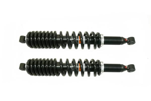 MONSTER AXLES - Monster Performance Front Shocks for Honda Pioneer 700 & 700-4 2023-2026 Left & Right Monotube Dual Rate Responsive Handling Quality Tested Gas-charged Anti-foam Anti-shear Adjustable