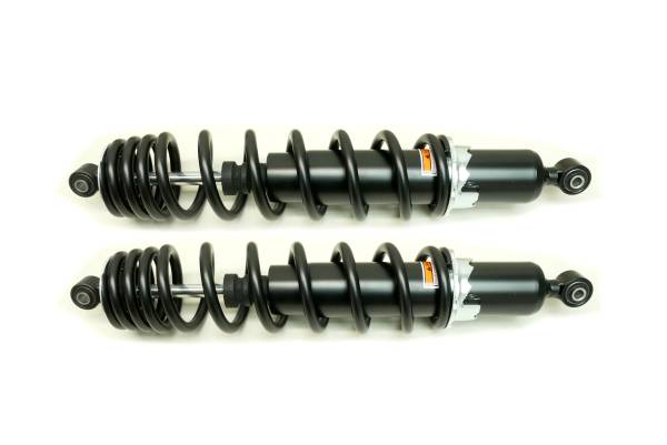 MONSTER AXLES - Monster Performance Rear Shocks for Can-Am 706000615 Left & Right Dual-Rate Responsive Handling Quality Tested Gas-charged Anti-foam Anti-shear Adjustable