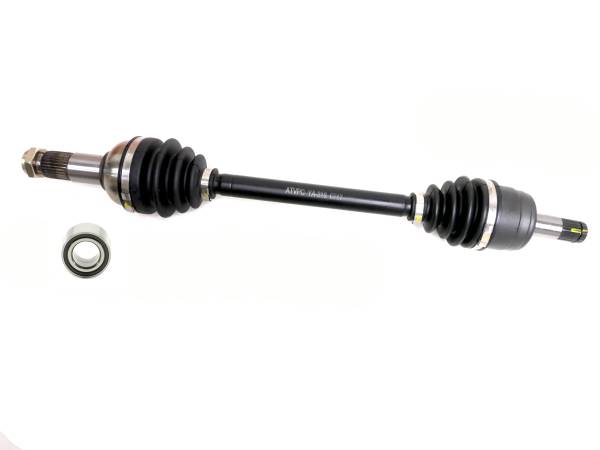 ATV Parts Connection - Precision Front CV Axle & Bearing for Yamaha Grizzly 700 2014-2015 Left or Right Quality Tested Heat-Treated 4140 Chromoly Steel Exact Fit ATVPC