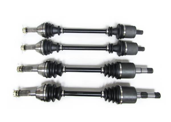 ATV Parts Connection - Precision Full CV Axle Set for Polaris 1332423 1332284 1332285 Front & Rear Quality Tested Heat-Treated 4140 Chromoly Steel Exact Fit ATVPC