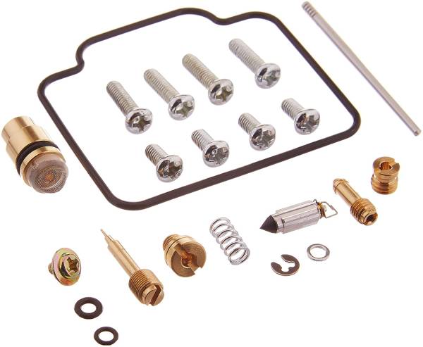 All Balls Racing - All Balls Carburetor Rebuild Kit for Yamaha Beartracker 250 1999-2004 YFM250 Precision Jets Corrosion Resistant Restores Performance