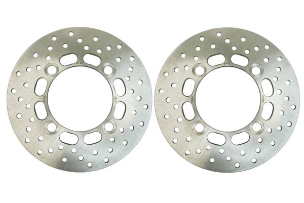 ATV Parts Connection - Performance Brake Rotors for Kawasaki 41080-0608 Front or Rear Optimal Braking Quality Tested Quiet Operation Precision Balanced Corrosion Resistant Set of 2 ATVPC