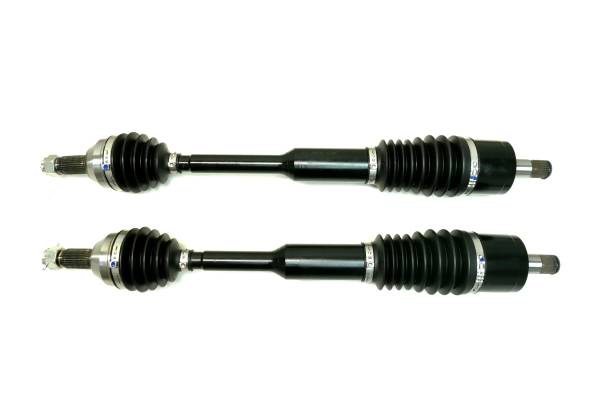 MONSTER AXLES - Monster XP Series Rear CV Axles for Honda Pioneer 1000 & 1000-5 2016-2021 Left & Right Telescoping Built Tough 4340 Chromoly Steel Direct Fit Factory Length with 4" of Travel