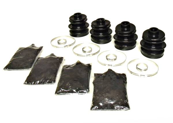 ATV Parts Connection - CV Boot Kit Set for Arctic Cat 0436-276 1436-207 Set of 4 Optimal Flexibility Quality Grease All Weather Neoprene Complete Kit ATVPC
