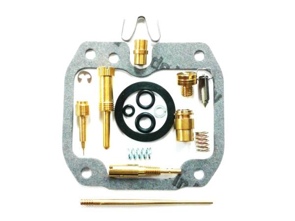 ATV Parts Connection - Complete Carburetor Rebuild Kit for Kawasaki Bayou 220 1988-2002 KLF220 OEM-Grade Components Precision Jets Corrosion Resistant Restores Performance ATVPC