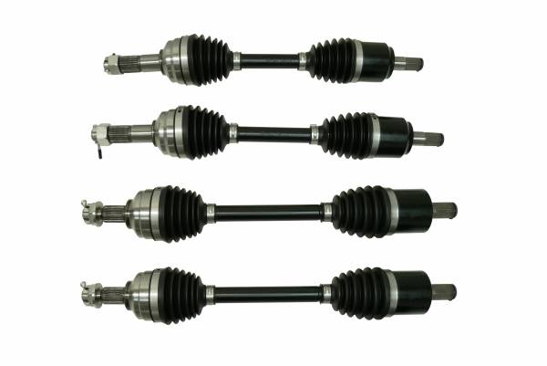 ATV Parts Connection - Precision Full CV Axle Set for Honda Rancher 420 IRS 2020-2024 Front & Rear Quality Tested Heat-Treated 4140 Chromoly Steel Exact Fit ATVPC