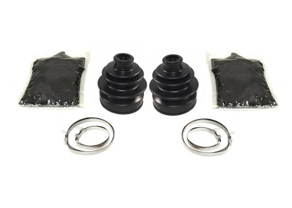 ATV Parts Connection - CV Boot Kits for Bombardier 705400127 Front Outer Optimal Flexibility Quality Grease All Weather Neoprene Complete Kit Set of 2 ATVPC