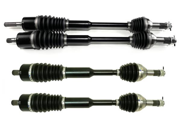 MONSTER AXLES - Monster XP Series Full CV Axle Set for Can-Am 705402407 705402408 705502831 Telescoping Built Tough 4340 Chromoly Steel Direct Fit Factory Length with 4" of Travel