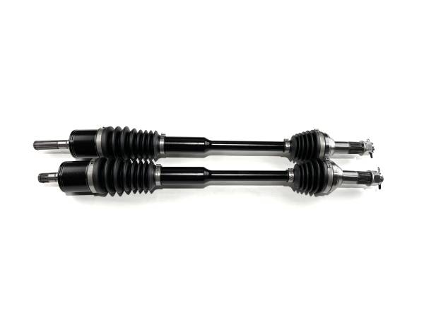 MONSTER AXLES - Monster XP Series Front CV Axles for Can-Am 705402407 705402408 Left & Right Telescoping Built Tough 4340 Chromoly Steel Direct Fit Factory Length with 4" of Travel