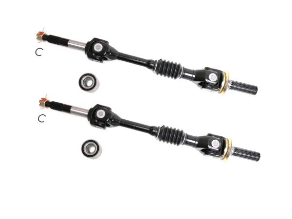 ATV Parts Connection - Complete Rear Axles & Brgs for Kawasaki 39158-1119 39158-1120 Mule KAF620 KAF950 Left & Right Quality Tested Heat-Treated 4140 Chromoly Steel Exact Fit ATVPC