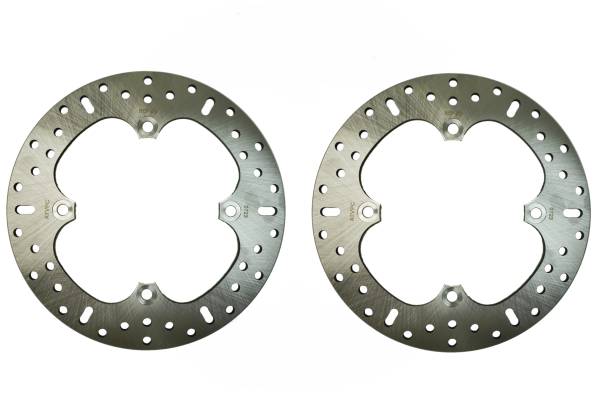 ATV Parts Connection - Performance Brake Rotors for Honda 43251-HL6-A01 Front or Rear Optimal Braking Quality Tested Quiet Operation Precision Balanced Set of 2 ATVPC