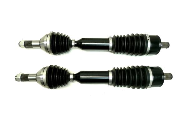 Monster Axles - Monster XP Series Rear CV Axles for Can-Am 705502541 Left & Right Telescoping Built Tough 4340 Chromoly Steel Direct Fit Factory Length with 4" of Travel