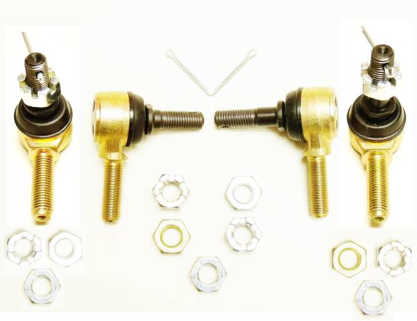 ATV Parts Connection - Precision Tie Rod End Set for Polaris 1824007 Heat-Treated Corrosion Resistant Exact Fit Set of 4 ATVPC