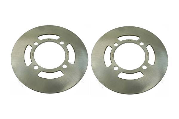 ATV Parts Connection - Performance Front Brake Rotors for Suzuki 59211-38F20 Left & Right Optimal Braking Quality Tested Quiet Operation Precision Balanced Corrosion Resistant Set of 2 ATVPC