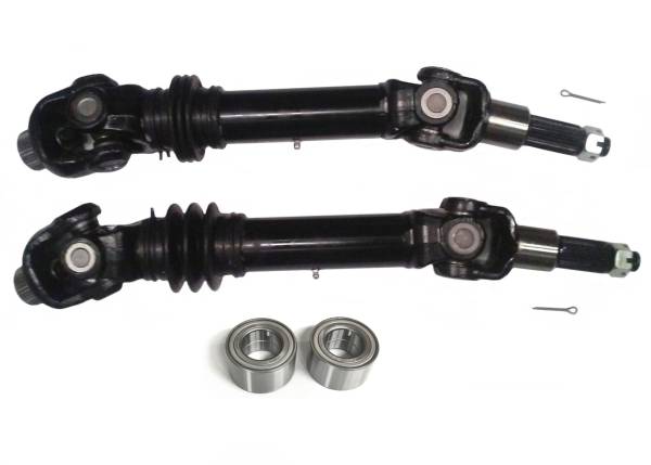 ATV Parts Connection - Precision Rear Universal Axles & Brgs for Polaris 1380110 Left & Right Quality Tested Heat-Treated 4140 Chromoly Steel Exact Fit ATVPC
