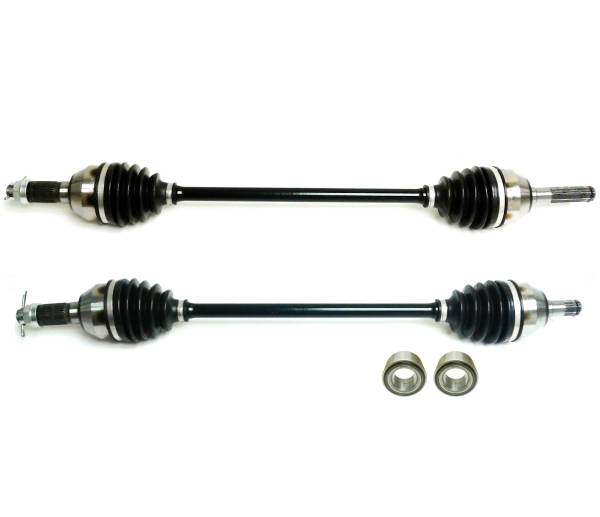 ATV Parts Connection - Precision Front CV Axles & Bearings for Can-Am 705401686 705401687 Left & Right Quality Tested Heat-Treated 4140 Chromoly Steel Exact Fit ATVPC