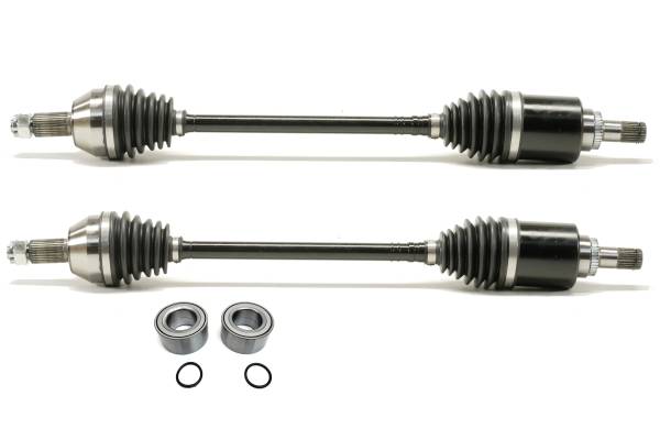 ATV Parts Connection - Precision Front CV Axles & Bearings for Honda Talon 1000X & 1000X-4 2019-2021 Left & Right Quality Tested Heat-Treated 4140 Chromoly Steel Exact Fit ATVPC