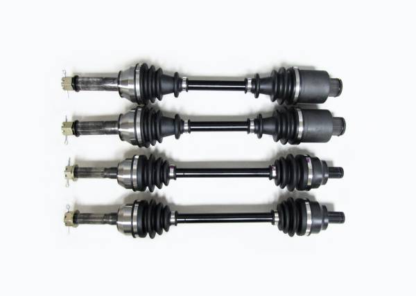 ATV Parts Connection - Precision Full CV Axle Set for Polaris 1332931 1332935 Front & Rear Quality Tested Heat-Treated 4140 Chromoly Steel Exact Fit ATVPC