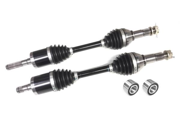ATV Parts Connection - Precision Front CV Axles & Bearings for Can-Am 705401115 705401116 Left & Right Quality Tested Heat-Treated 4140 Chromoly Steel Exact Fit ATVPC