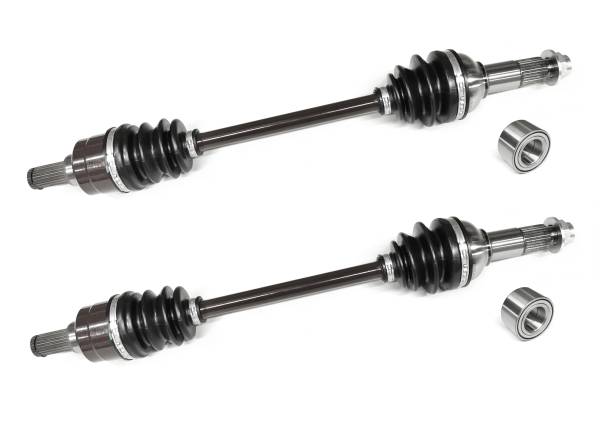 ATV Parts Connection - Precision Rear CV Axles & Bearings for Yamaha Grizzly 700 2014-2015 Left & Right Quality Tested Heat-Treated 4140 Chromoly Steel Exact Fit ATVPC