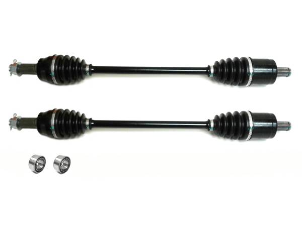 ATV Parts Connection - Precision Front CV Axles & Brgs for Polaris 1333681 Left & Right Quality Tested Heat-Treated 4140 Chromoly Steel Exact Fit ATVPC