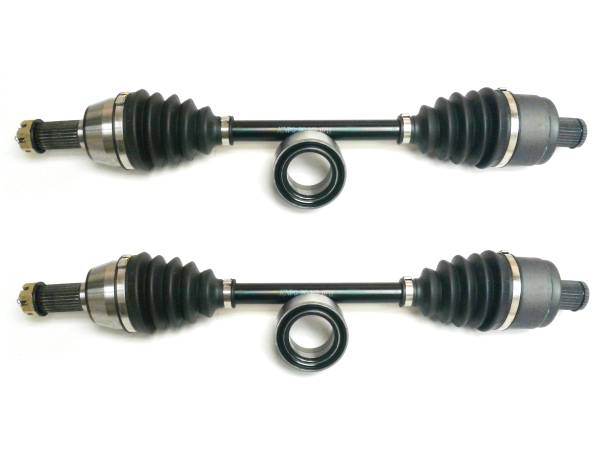 ATV Parts Connection - Precision Rear CV Axles & Brgs for Polaris 1332642 1332809 Left & Right Quality Tested Heat-Treated 4140 Chromoly Steel Exact Fit ATVPC