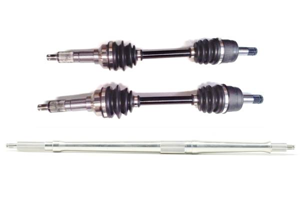 ATV Parts Connection - Precision Full CV Axle Set for Yamaha Big Bear 400 2002-2006 (without IRS) YFM400 Front & Rear Quality Tested Heat-Treated 4140 Chromoly Steel Exact Fit ATVPC