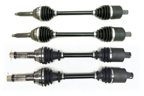 ATV Parts Connection - Precision Full CV Axle Set for Polaris 'Touring' Sportsman 500 2011-2013 Front & Rear Quality Tested Heat-Treated 4140 Chromoly Steel Exact Fit ATVPC