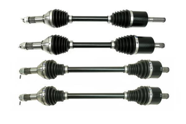 ATV Parts Connection - Precision Full CV Axle Set for Can-Am 705503100 705402749 705402750 Front & Rear Quality Tested Heat-Treated 4140 Chromoly Steel Exact Fit ATVPC
