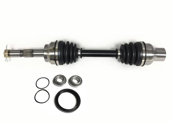ATV Parts Connection - Precision Upgrated Front CV Axle & Bearing Kit for Polaris 1380063 1380066 Quality Tested Heat-Treated 4140 Chromoly Steel Exact Fit ATVPC