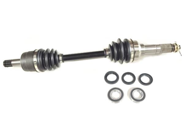 ATV Parts Connection - Precision Front CV Axle & Bearing Kit for Yamaha Big Bear 400 4x4 2002-2006 Left or Right Quality Tested Heat-Treated 4140 Chromoly Steel Exact Fit ATVPC