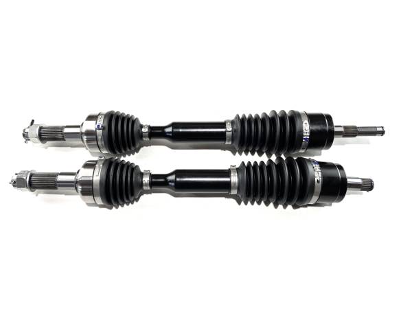 MONSTER AXLES - Monster XP Series Front CV Axles for CFMOTO ZFORCE 500 & Trail 800 2018-2022 Left & Right Telescoping Built Tough 4340 Chromoly Steel Direct Fit Factory Length with 4" of Travel