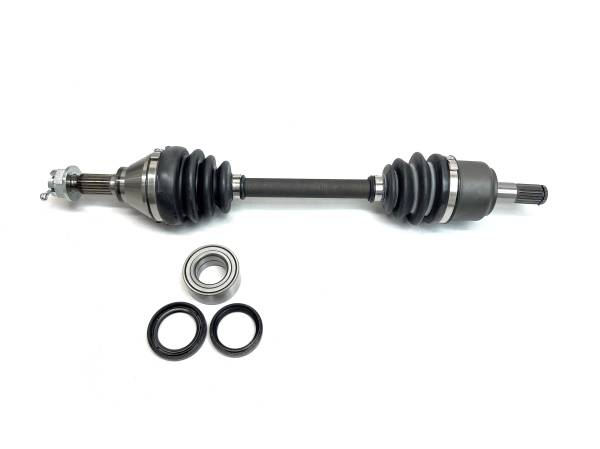 ATV Parts Connection - Precision Front Right CV Axle & Brg Kit for Kawasaki 59266-0022 Quality Tested Heat-Treated 4140 Chromoly Steel Exact Fit ATVPC