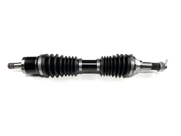 MONSTER AXLES - Monster XP Series Front Left CV Axle for Can-Am 705402235 Telescoping Built Tough 4340 Chromoly Steel Direct Fit Factory Length with 4" of Travel