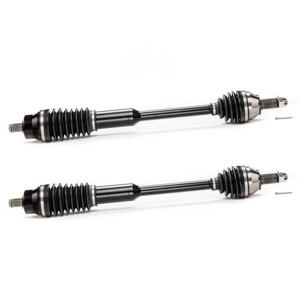 MONSTER AXLES - Monster XP Series Front CV Axles for Polaris  1332825 Left & Right RZR 900 XP XP4 900 Telescoping Built Tough 4340 Chromoly Steel Direct Fit Factory Length with 4" of Travel