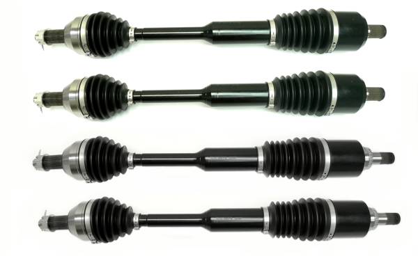 MONSTER AXLES - Monster XP Series Full CV Axle Set for for Honda Talon 1000X & 1000X-4 2022 Front & Rear Telescoping Built Tough 4340 Chromoly Steel Direct Fit Factory Length with 4" of Travel