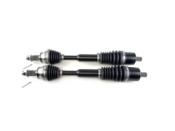 Monster Axles - Monster XP Series Front CV Axles for Polaris 1333948 Left & Right RZR 900 50" 55" Trail 900 Telescoping Built Tough 4340 Chromoly Steel Direct Fit Factory Length with 4" of Travel